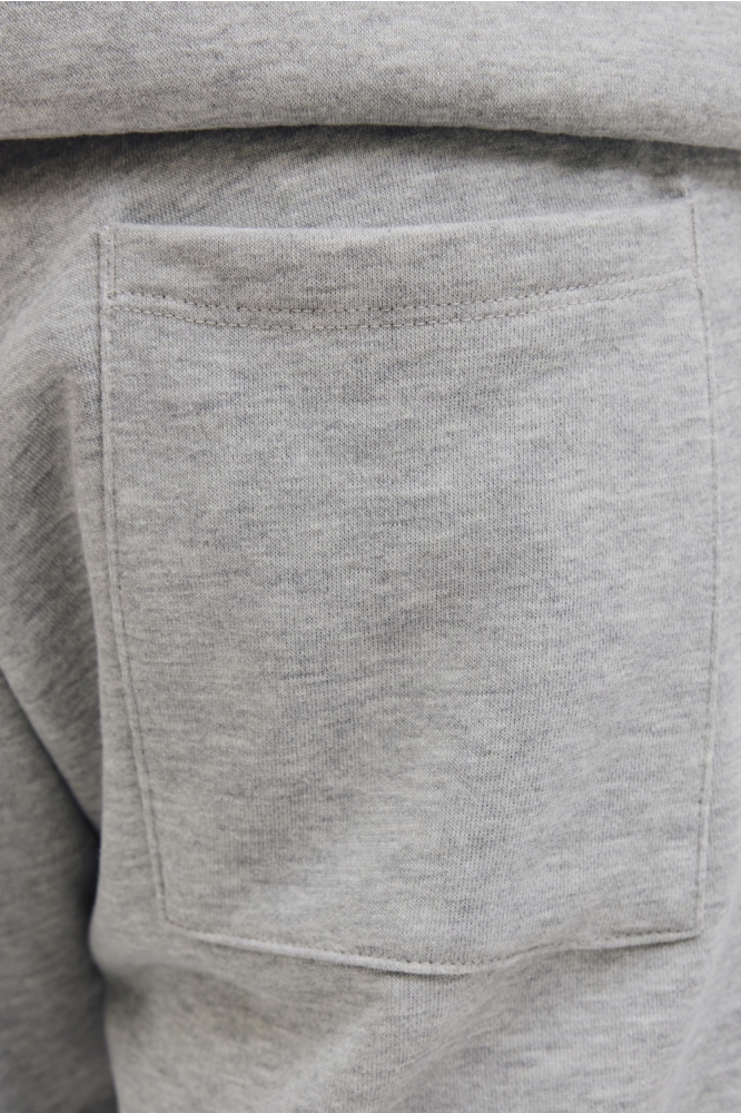 JREBGORM REG REBEL LOGO SWEAT SHORT 12271107 Light Grey Melange